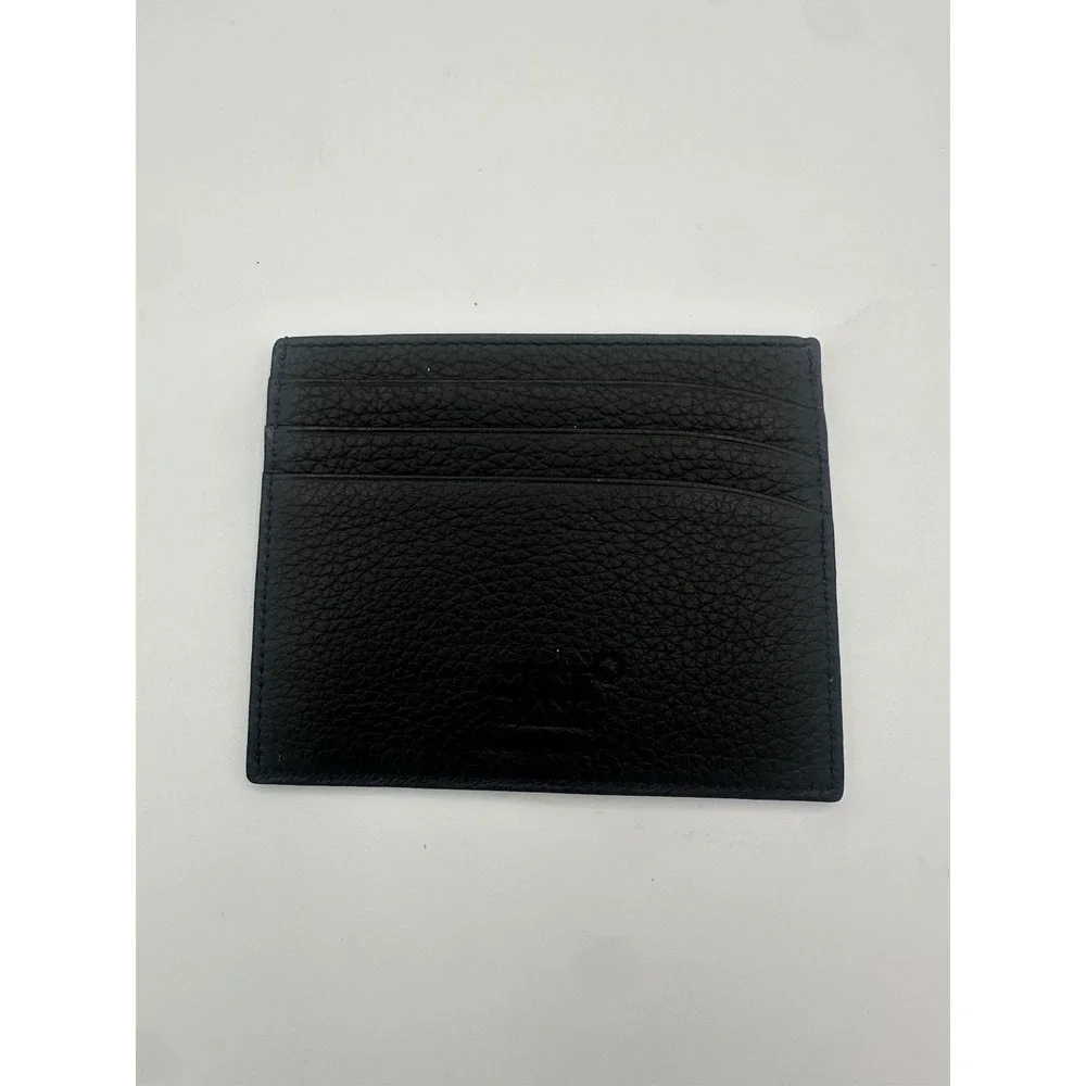 Montblanc Meisterstuck Men's Grain Leather Wallet - Black 6CC